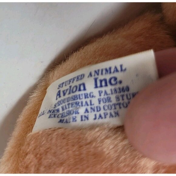 Vintage 70s Avlon Inc Stuffed Plush Chiwawa Chihuahua Dog Made In Japan Rare - Picture 9 of 9